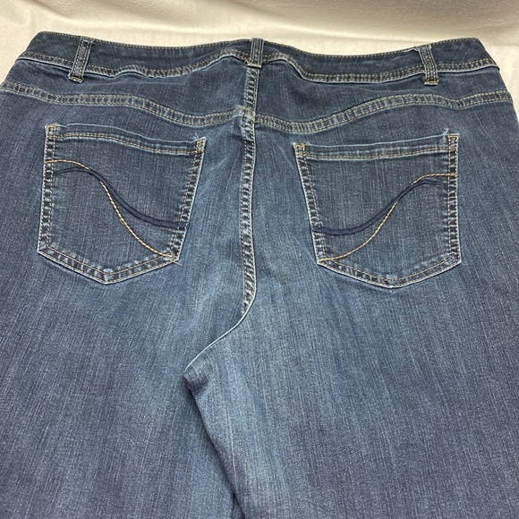 Lane Bryant Skinny blue jeans size 18 Short - Picture 5 of 9